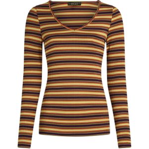 King Louie - Carice Eira - Top - Zwart/Geel/Multicolour