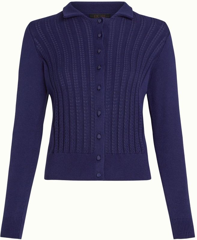 King Louie - Vest - Blauw - Dames