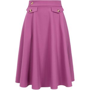 Swing rok - Banned Retro - Roze