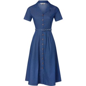 Swing jurk - Banned Retro (Blauw)