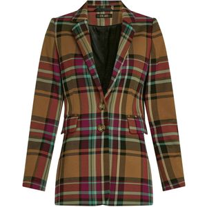King Louie - Blazer - Bruin/Multicolour - Dames
