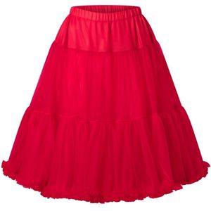 Petticoat - Topvintage Boutique Collection - Rood