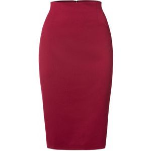 Strakke rok - Banned Retro - Rood