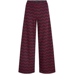 Pantalon dames - King Louie - Rood/Bordeauxrood