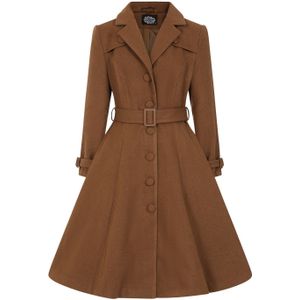 Mantel dames - Hearts & Roses - Bruin