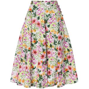 Swing rok - Hearts & Roses (Multicolour)