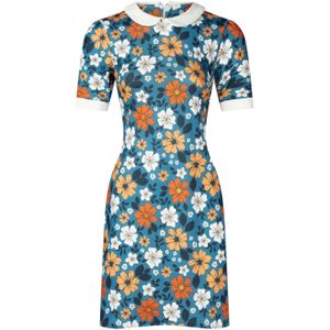 A-lijn jurk - Vintage Chic for Topvintage - Blauw