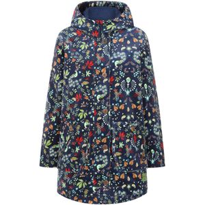Mantel dames - Blutsgeschwister - Blauw/Donkerblauw/Multicolour