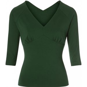 Top - Banned Retro - Groen/Donkergroen