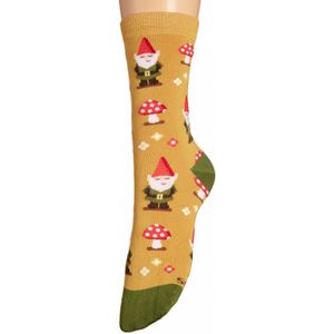 Kousjes & Sokken - Socksmith - Geel/Multicolour