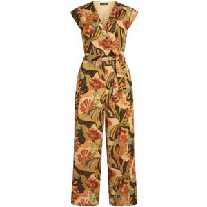 Jumpsuit - King Louie - Zwart/Multicolour - Maat XL