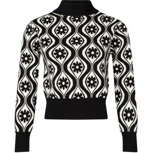 Top - Circus - Zwart/Wit