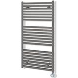 Zeus  Radiator Elektrisch | 60x120 cm Lichtgrijs 1160 Watt Aluminium