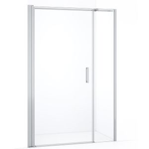 Diamond Douchedeur | 120 cm Chroom Helder glas Draaideur