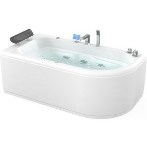 Whirlpool Bad Pacific Silver 1 Persoons Links 170x85cm Watermassage