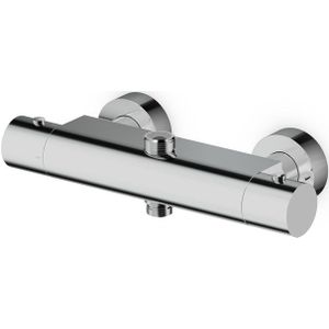 Thermostatische Cool Touch Douchekraan met Douchestang Radius Chrome, Chroom