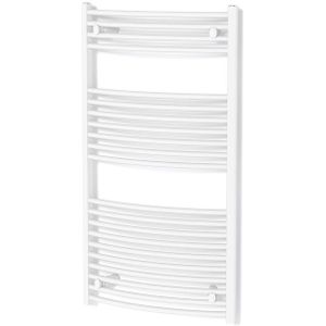 Venus Handdoekradiator | 60x118 cm Mat wit 668 Watt Staal Centrale verwarming