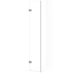 Diamond Inloopdouche | 40 cm Rvs Helder glas Vaste wand