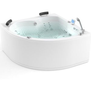 Whirlpool Bad Atlantic Gold 2 Persoons Links 150x150cm Water- en luchtmassage