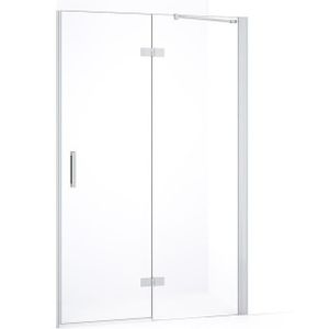 Diamond Douchedeur | 120 cm Chroom Helder glas Draaideur