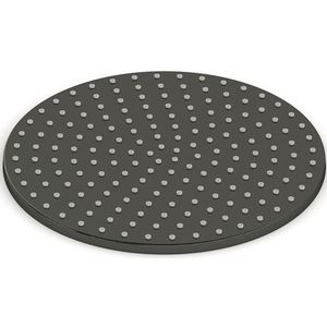 Radius Regendouche | Zwart chroom 25 cm Regendouche