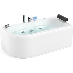 Whirlpool Bad Pacific Silver 1 Persoons Rechts 170x85cm Watermassage