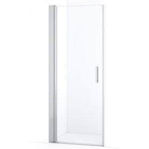Diamond Douchedeur | 75 cm Chroom Helder glas Draaideur