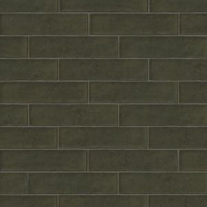 Wandtegel Paletta Bold Groen 6,5x26cm Uni Groen Niet Gerectificeerd