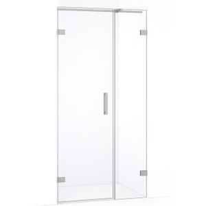 Diamond Douchedeur | 95 cm Rvs Helder glas Draaideur