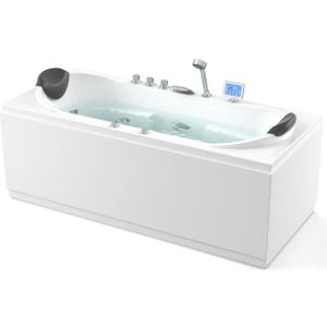 Whirlpool Bad Nordic Silver 2 Persoons 200x90cm Watermassage