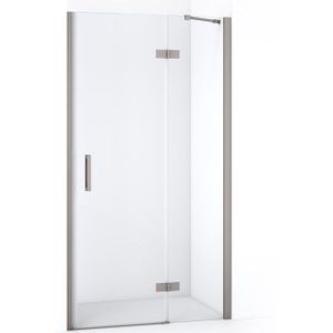 Diamond Douchedeur | 90 cm Rvs Helder glas Draaideur