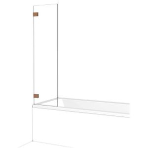 Diamond Badwand | 40 cm Koper Helder glas