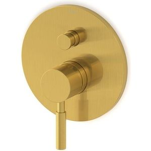 Inbouw Douchekraan Radius Gold, Eéngreeps Mengkraan, Goud