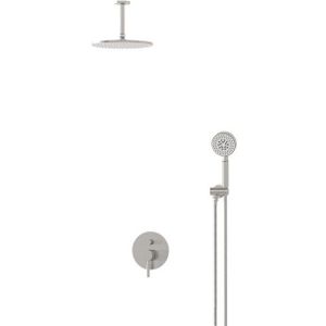 Radius Regendouche Inbouw | Rvs 25 cm Regendouche Eéngreeps