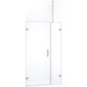 Diamond Douchedeur | 105 cm Rvs Helder glas Draaideur