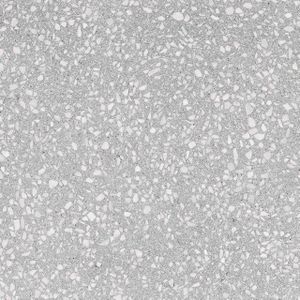 Terrazzo Light grey Vloer-/Wandtegel | 60x60 cm Grijs Natuursteenlook