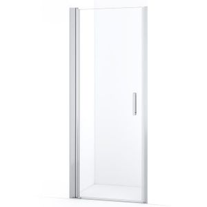 Diamond Douchedeur | 75 cm Chroom Helder glas Draaideur