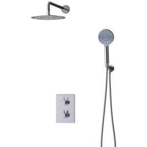 Balance Regendouche Inbouw | Chroom 25 cm Regendouche Thermostatisch