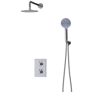 Balance Regendouche Inbouw | Chroom 20 cm Regendouche Thermostatisch