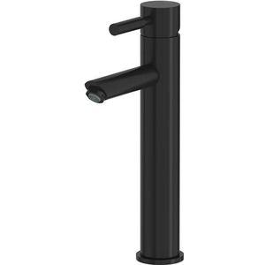 Radius Hoge Wastafelkraan Opbouw | Zwart | Eéngreeps mengkraan