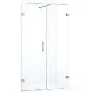 Diamond Douchedeur | 115 cm Chroom Helder glas Draaideur