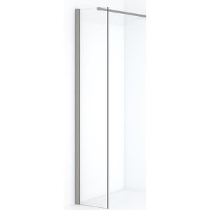 Diamond Inloopdouche | 40 cm Rvs Helder glas Vaste wand