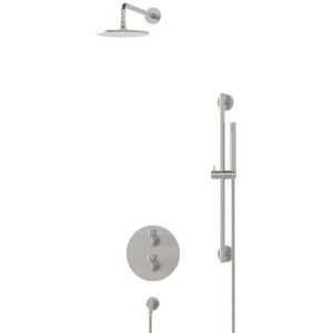 Radius Regendouche Inbouw | Rvs 20 cm Regendouche Thermostatisch