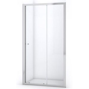 Ruby Allure Douchedeur | 100 cm Chroom Helder glas Schuifdeur
