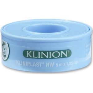 Klinion - Kliniplast Nonwoven Tape - 5m x 1.25cm - Huidvriendelijk