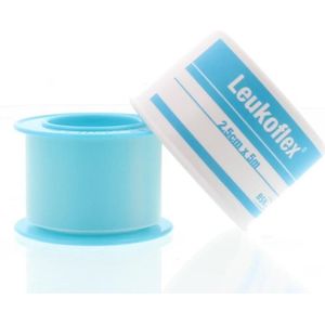 Leukoflex - Hechtpleister - Transparant - 5m x 2,5cm
