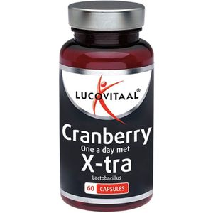 Lucovitaal Cranberry met x-tra lactobacillus 60 capsules