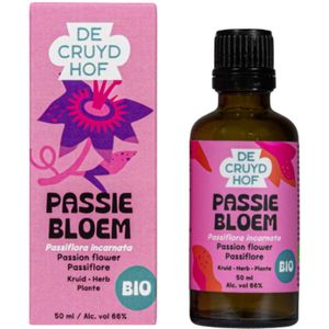 De Cruydhof Passiflora incarnata hrb/passiebloem bio 50ml