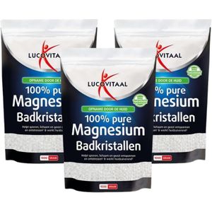 Lucovitaal - Magnesium Badkristallen - 3000g