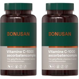 Bonusan - Vitamine C1000 Ascorbatencomplex - 180 Tabletten